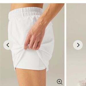 Beyond Yoga Stretch Woven Lined Shorts